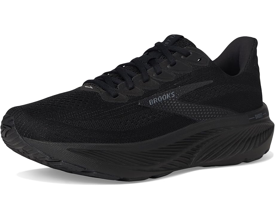 Brooks Ghost 17 Black / Black / Ebony 8.5 W (2E) 195394625844 Shoe Deals Outlet