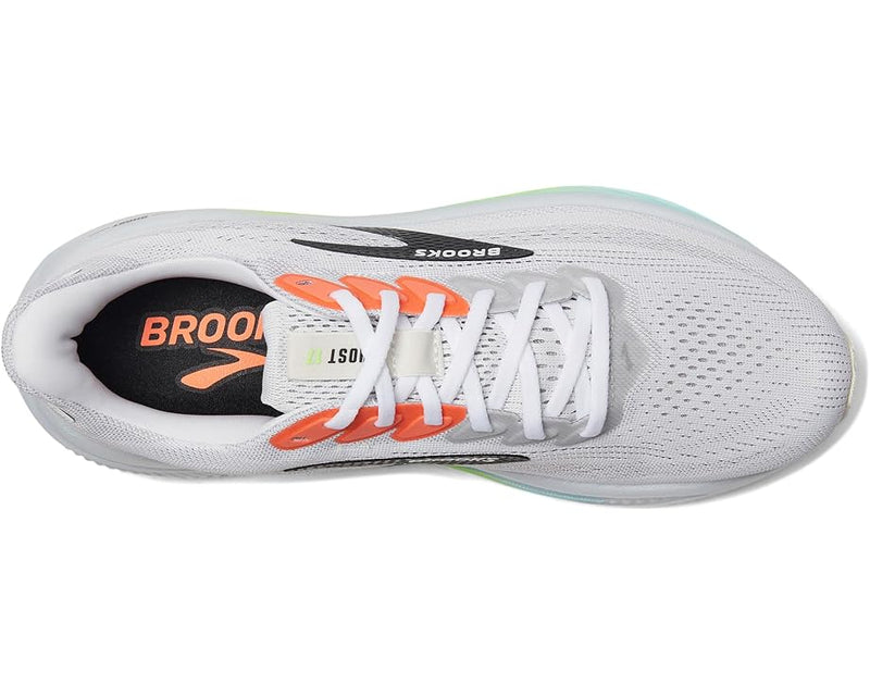 Brooks Ghost 17 Black / Grey / White 7.5 D 195394625011 Shoe Deals Outlet