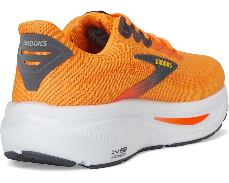 Brooks Ghost 17 Blazing Orange / Yellow / Ebony 9.5 D 195394699036 Shoe Deals Outlet