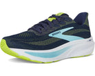 Brooks Ghost 17 Peacoat / Lime / Blue 8 W (2E) 195394690422 Shoe Deals Outlet
