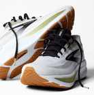 Brooks Ghost 17 White / Black / Tea 10 D 195394674477 Shoe Deals Outlet