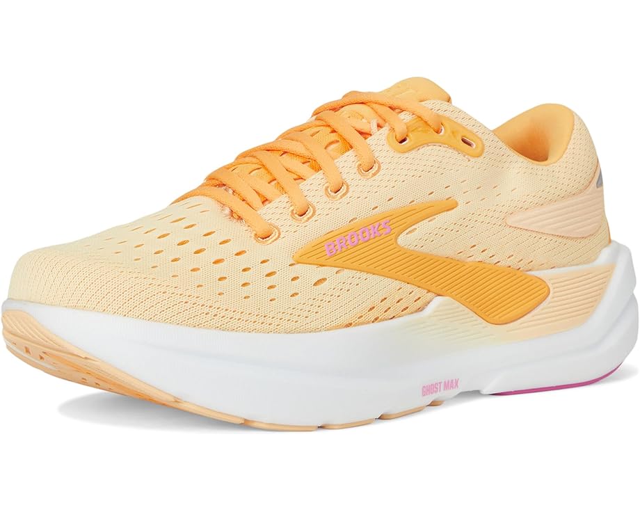 Brooks Ghost Max 3 Apricot / Apricot / Super Pink 9.5 B 195394698435 Shoe Deals Outlet