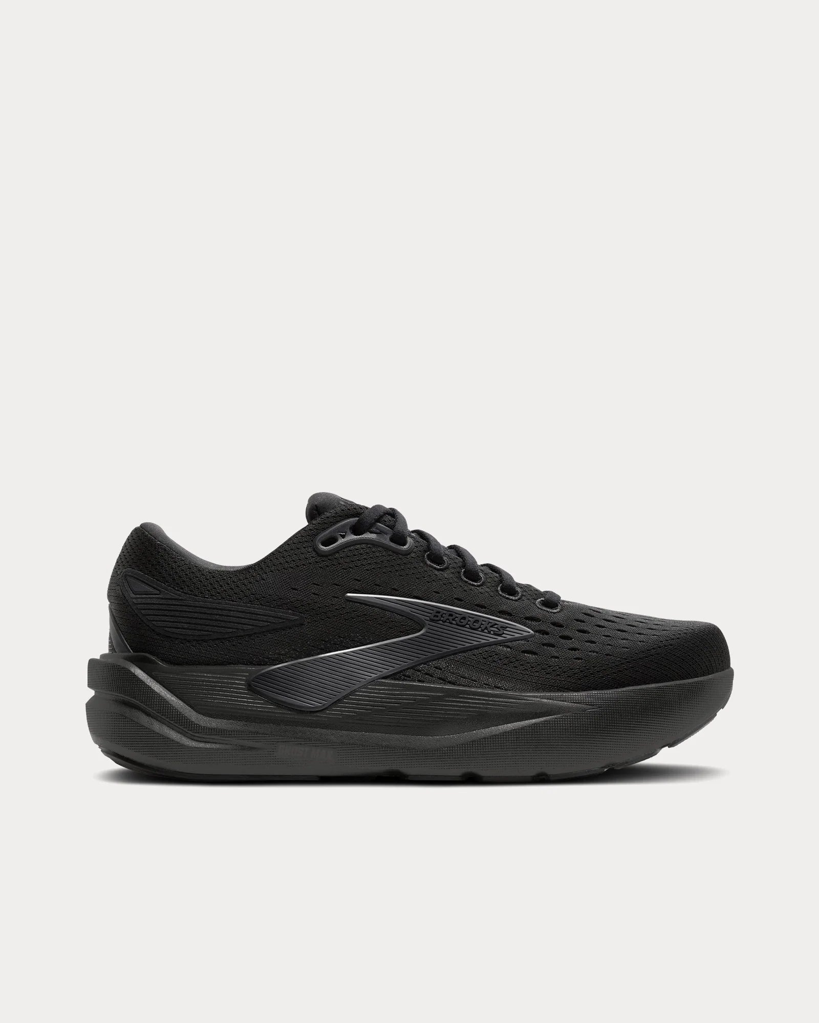 Brooks Ghost Max 3 Black / Black / Ebony 11 W (2E) 195394691238 Shoe Deals Outlet