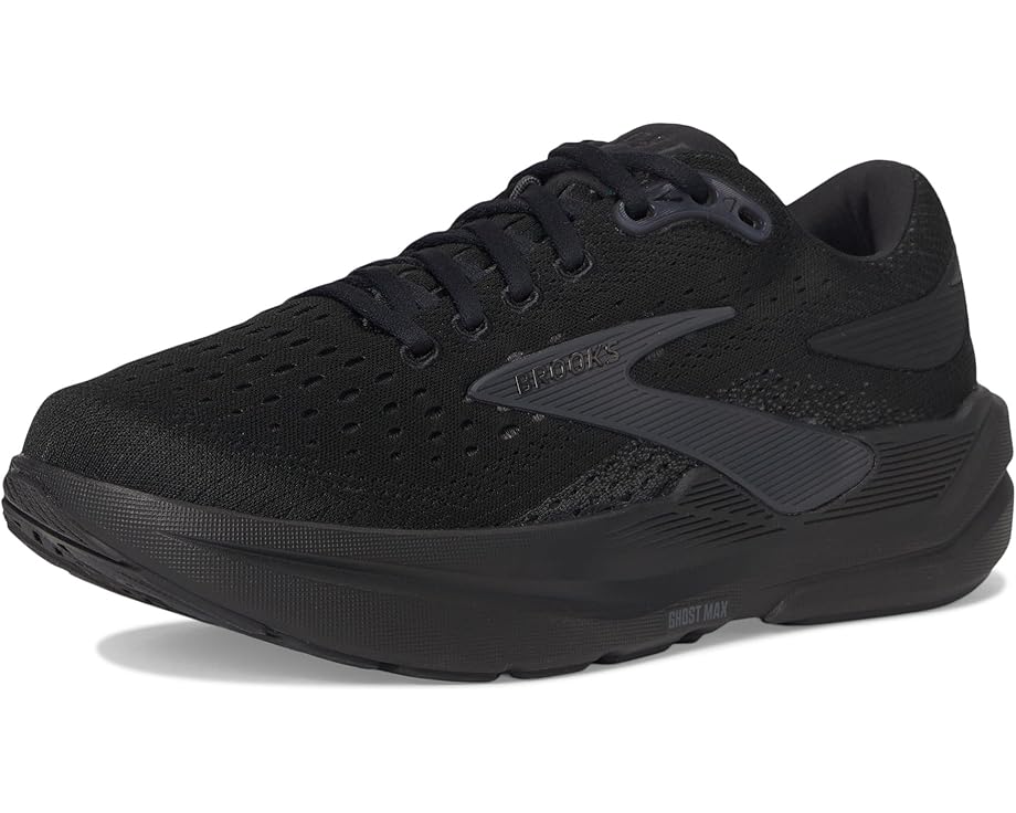 Brooks Ghost Max 3 Black / Black / Ebony 7 B 195394697346 Shoe Deals Outlet