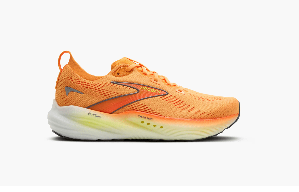 Brooks Glycerin 22 Black / Grey / White 8.5 B 0195394601695 Shoe Deals Outlet