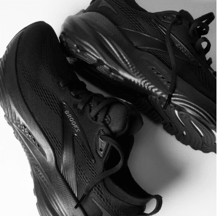 Brooks Glycerin GTS 22 Black / Black / Ebony 11 D 195394602555 Shoe Deals Outlet