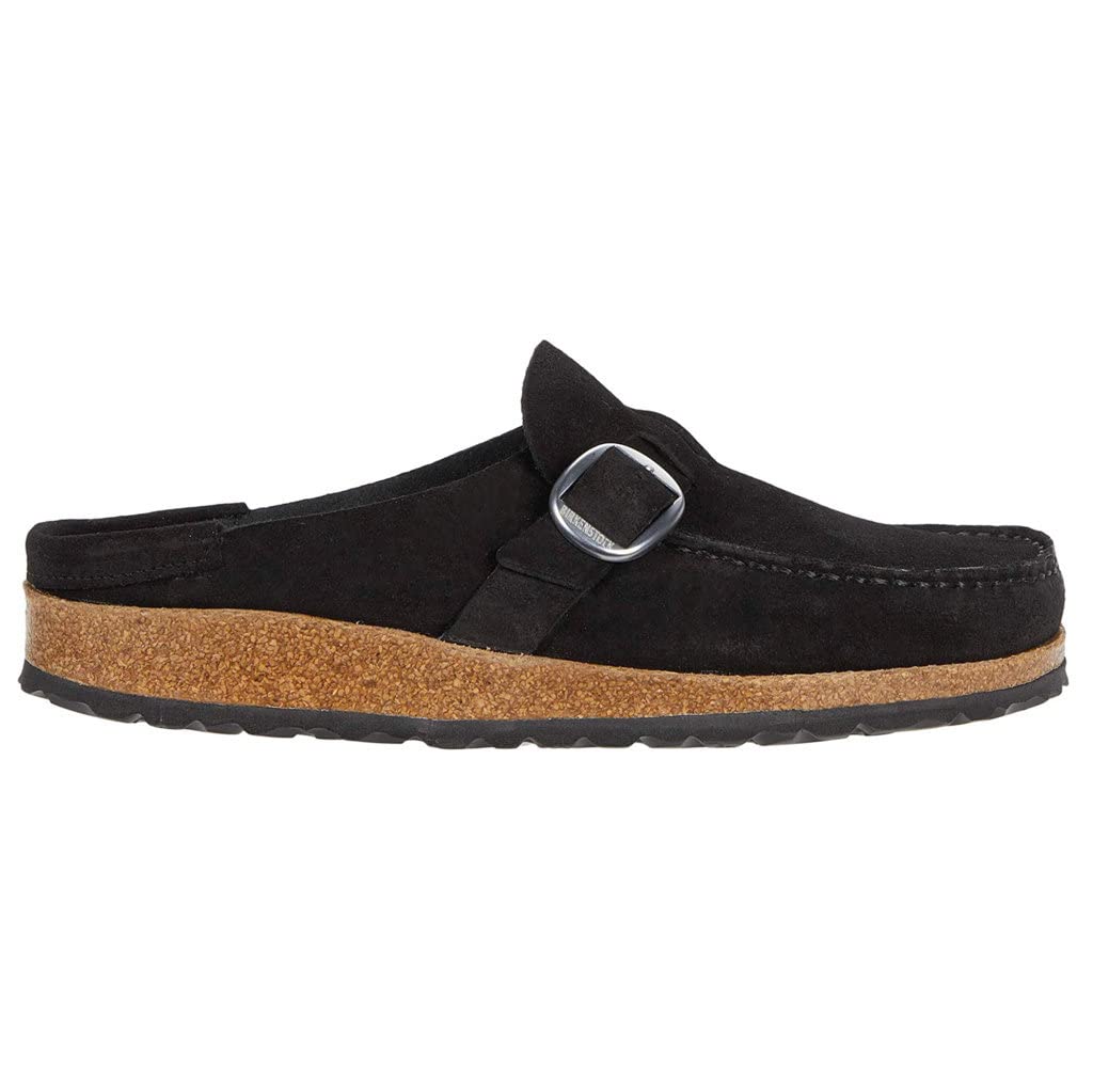 Birkenstock Buckley Suede - Unisex Black Shoe Deals Outlet