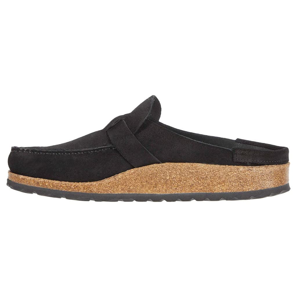 Birkenstock Buckley Suede - Unisex Black Shoe Deals Outlet