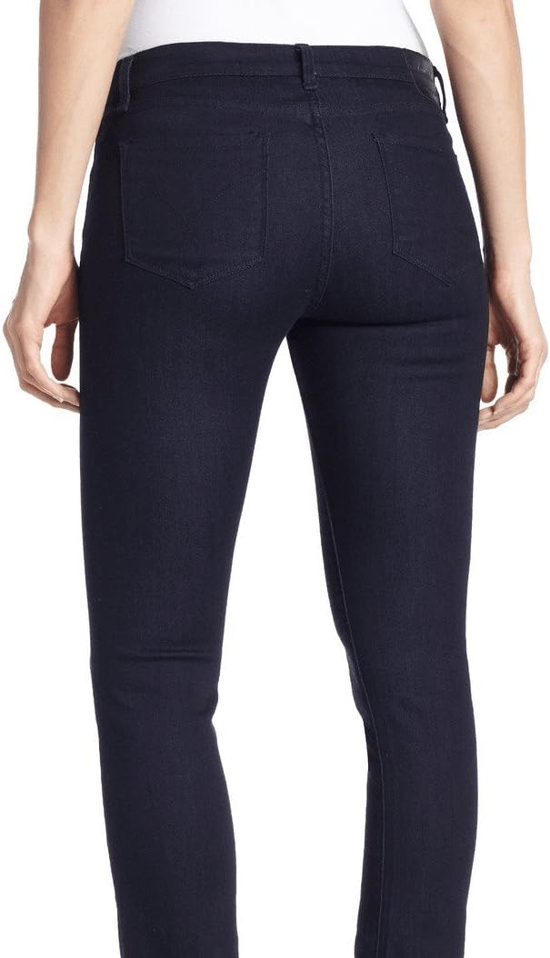 Calvin Klein Mid - Rise Skinny Fit Jean Indigo Blue 8 x 32 637865445143 Shoe Deals Outlet