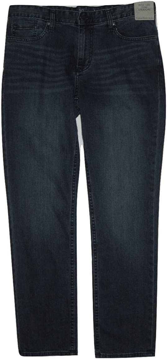 Calvin Klein Straight Leg Jean Dam Blue 40X30 637865645031 Shoe Deals Outlet