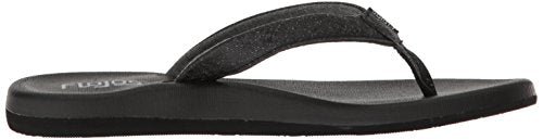 Flojos Campbell Flip - Flops - Women's Silver Shoe Deals Outlet