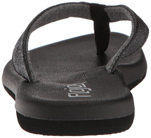 Flojos Campbell Flip - Flops - Women's Silver Shoe Deals Outlet