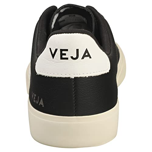 VEJA CAMPO CHROMEFREE LEATHER - Men's Black/White Shoe Deals Outlet