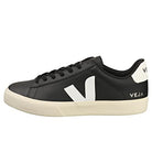 VEJA CAMPO CHROMEFREE LEATHER - Men's Black/White Shoe Deals Outlet