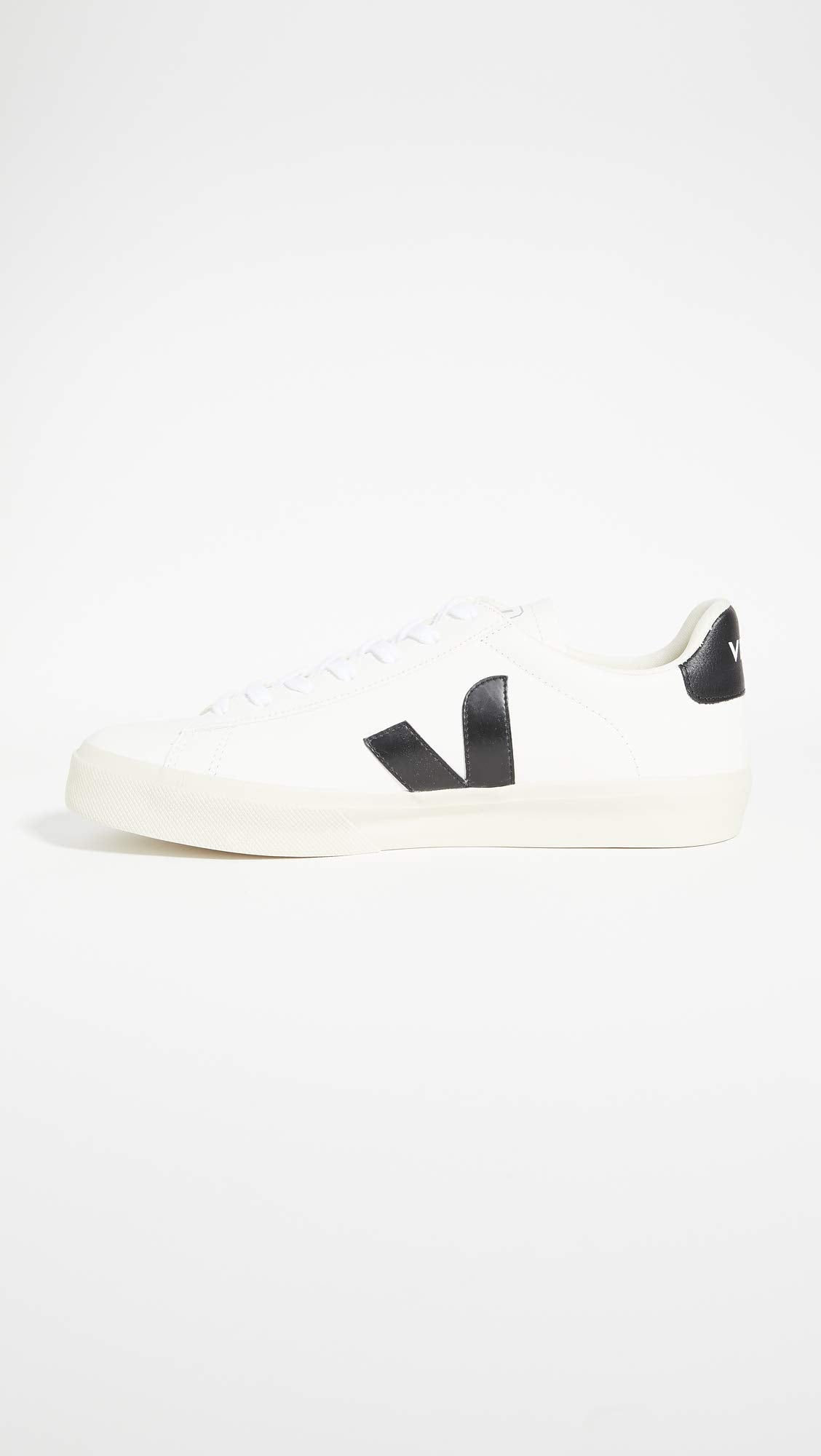 VEJA CAMPO CHROMEFREE LEATHER - Men's Extra White/Black Shoe Deals Outlet