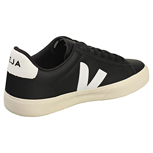 VEJA CAMPO CHROMEFREE LEATHER - Men's Black/White Shoe Deals Outlet
