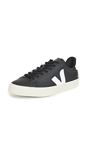 VEJA CAMPO CHROMEFREE LEATHER - Men's Black/White Shoe Deals Outlet