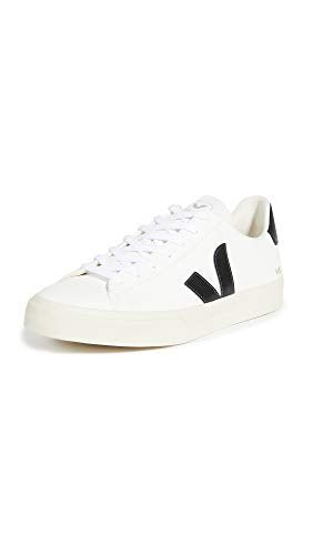 VEJA CAMPO CHROMEFREE LEATHER - Men's Extra White/Black Shoe Deals Outlet