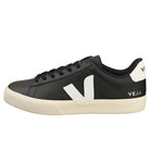 VEJA CAMPO CHROMEFREE LEATHER - Men's Black/White Shoe Deals Outlet