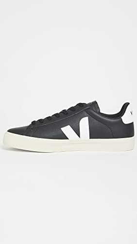 VEJA CAMPO CHROMEFREE LEATHER - Men's Black/White Shoe Deals Outlet