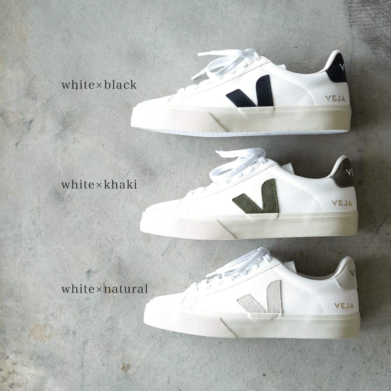 VEJA CAMPO CHROMEFREE LEATHER - Women's Extra White/Black Shoe Deals Outlet