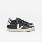VEJA CAMPO CHROMEFREE LEATHER - Women's Black/White Shoe Deals Outlet
