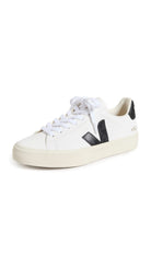 VEJA CAMPO CHROMEFREE LEATHER - Women's Extra White/Black Shoe Deals Outlet