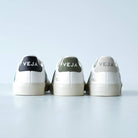 VEJA CAMPO CHROMEFREE LEATHER - Women's Extra White/Black Shoe Deals Outlet