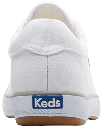 Keds Center lll - Women's White Canvas Shoe Deals Outlet