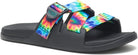 Chaco Chillos Slide Dark Tie Dye 5 M 194917312186 Shoe Deals Outlet