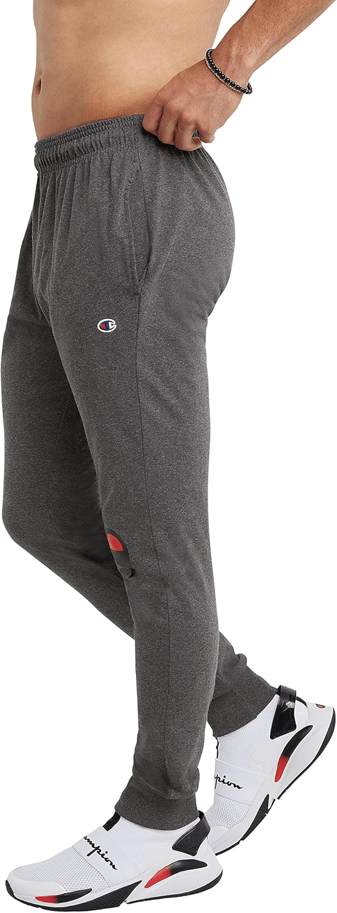 Champion Everyday Cotton Jogger Granite Heather M 738994402271 Shoe Deals Outlet