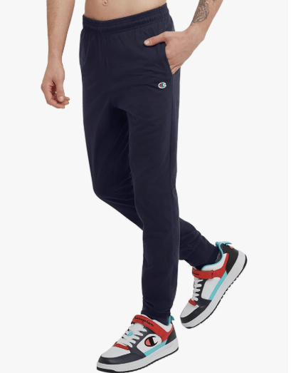 Champion Jersey Joggers Navy L 738994402332 Shoe Deals Outlet