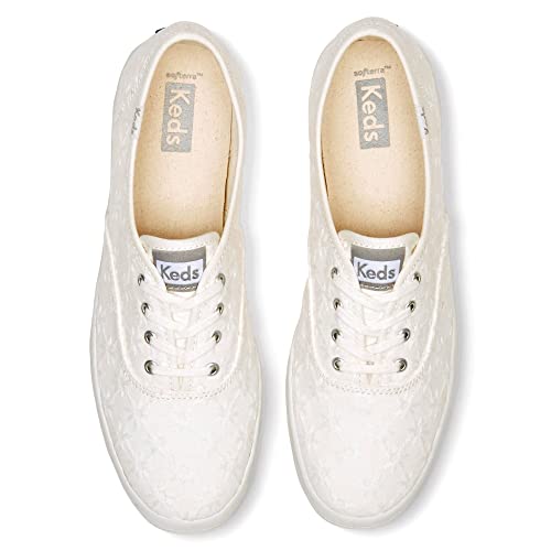 Keds Champion Original - Women's White Starburst Eyelet Shoe Deals Outlet