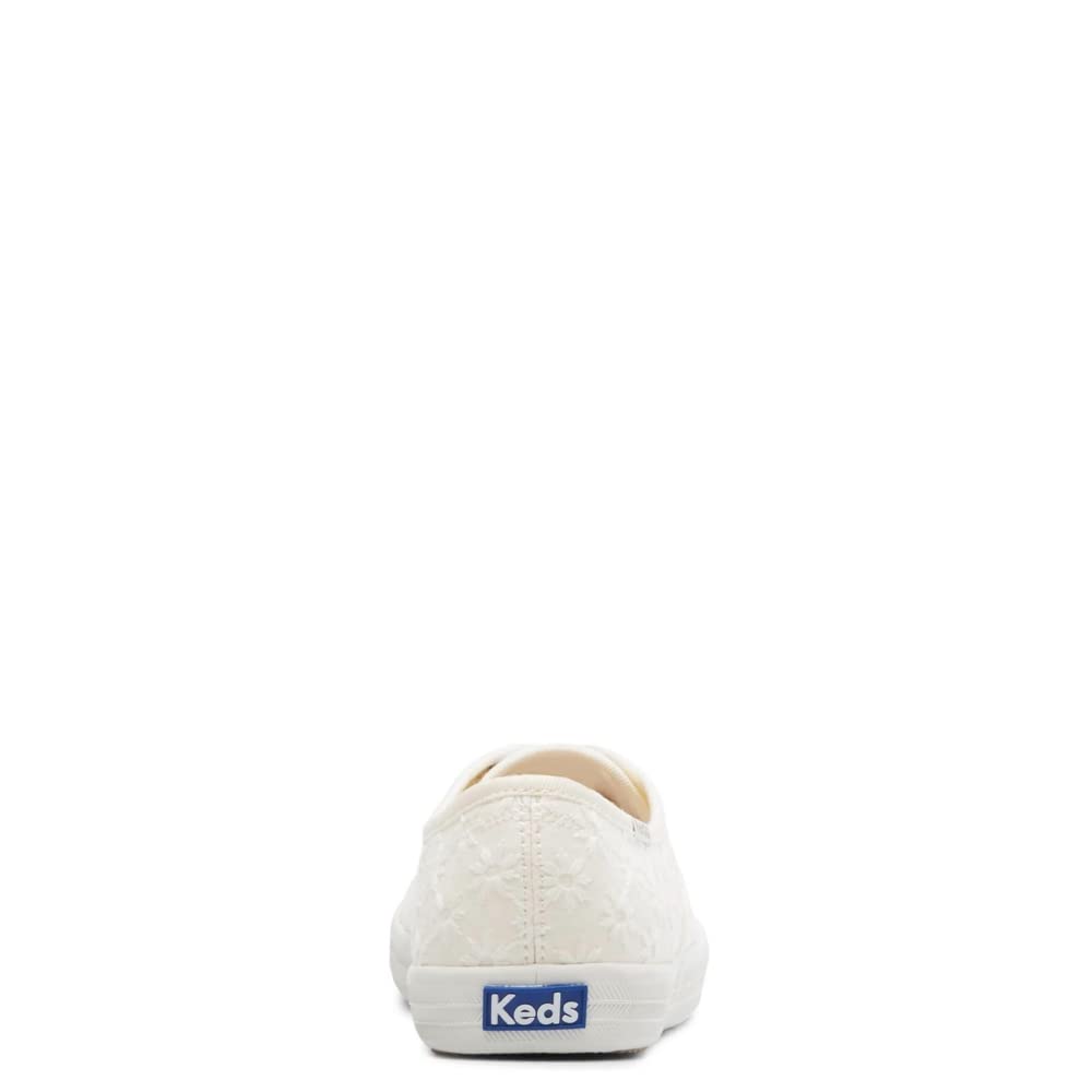 Keds Champion Original - Women's White Starburst Eyelet Shoe Deals Outlet
