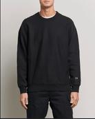 Champion Sweatshirt Heritage Fleece Crew Black Medium 617914483135 Shoe Deals Outlet