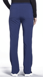 Cherokee Scrubs iFlex Mid Rise Tapered Leg Drawstring Pants Navy Large 716605751147 Shoe Deals Outlet