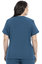 Cherokee Scrubs iFlex V - Neck Top Caribbean Blue Medium 194661140462 Shoe Deals Outlet