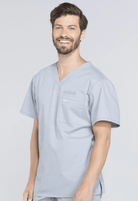 Cherokee Scrubs Workwear Professionals Tuckable V - Neck Top Grey XL 737314865888 Shoe Deals Outlet