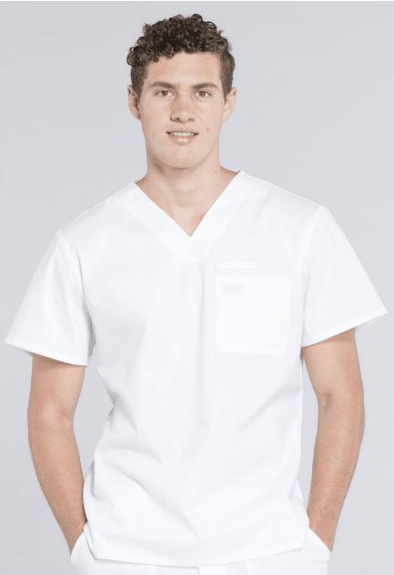 Cherokee Scrubs Workwear Professionals Tuckable V - Neck Top White 2XL 737314937004 Shoe Deals Outlet