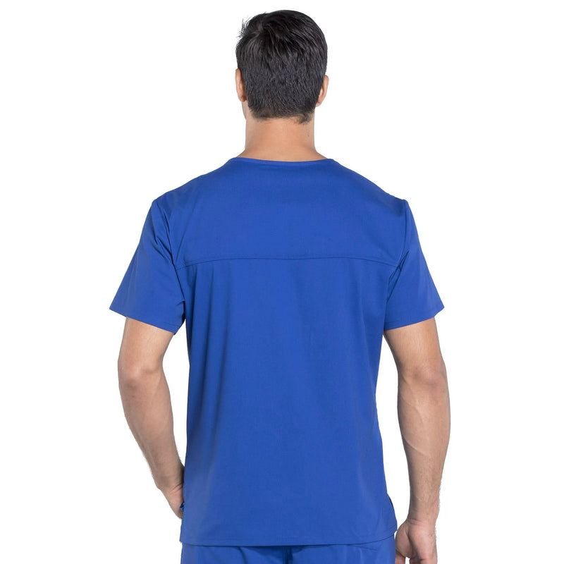 Cherokee Workwear Professionals Tuckable V - Neck Top Galaxy Blue Medium 737314881093 Shoe Deals Outlet