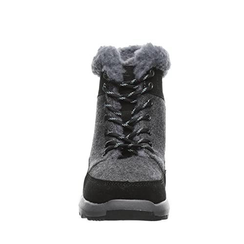 BEARPAW Cheryl Boots - Women's Black/Grey Shoe Deals Outlet