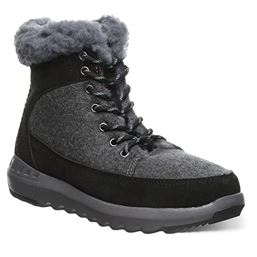 BEARPAW Cheryl Boots - Women's Black/Grey Shoe Deals Outlet