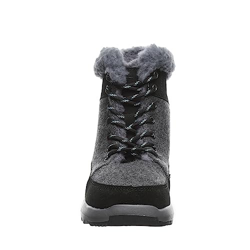 BEARPAW Cheryl Boots - Women's Black/Grey Shoe Deals Outlet