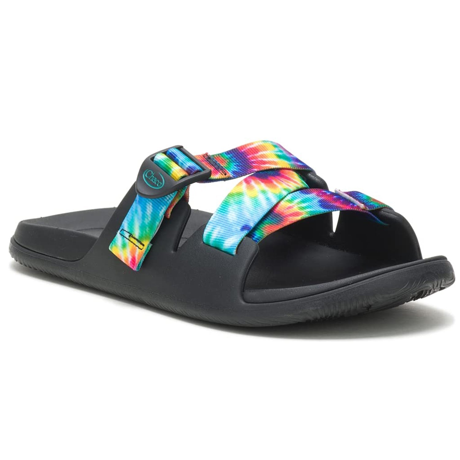 Chaco Chillos Slide - Men's Dark Tie Dye Shoe Deals Outlet