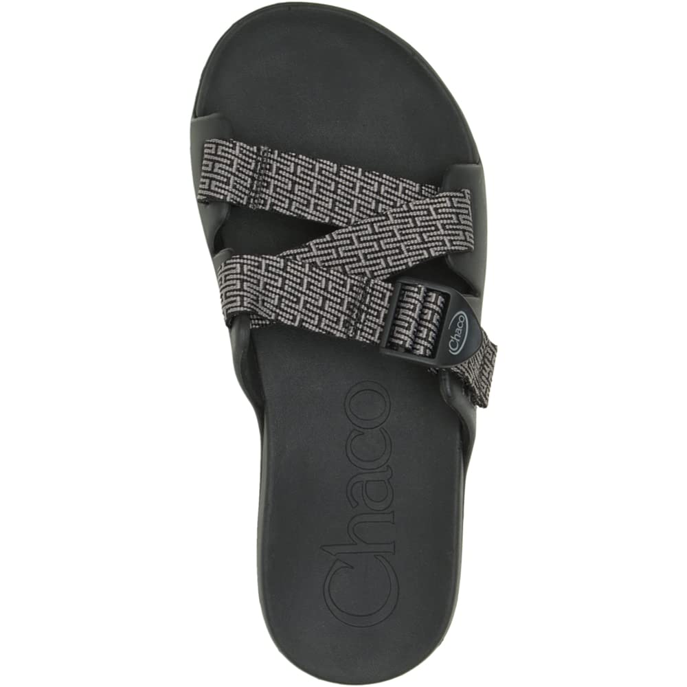 Chaco Chillos Slide - Men's Fret Black Shoe Deals Outlet