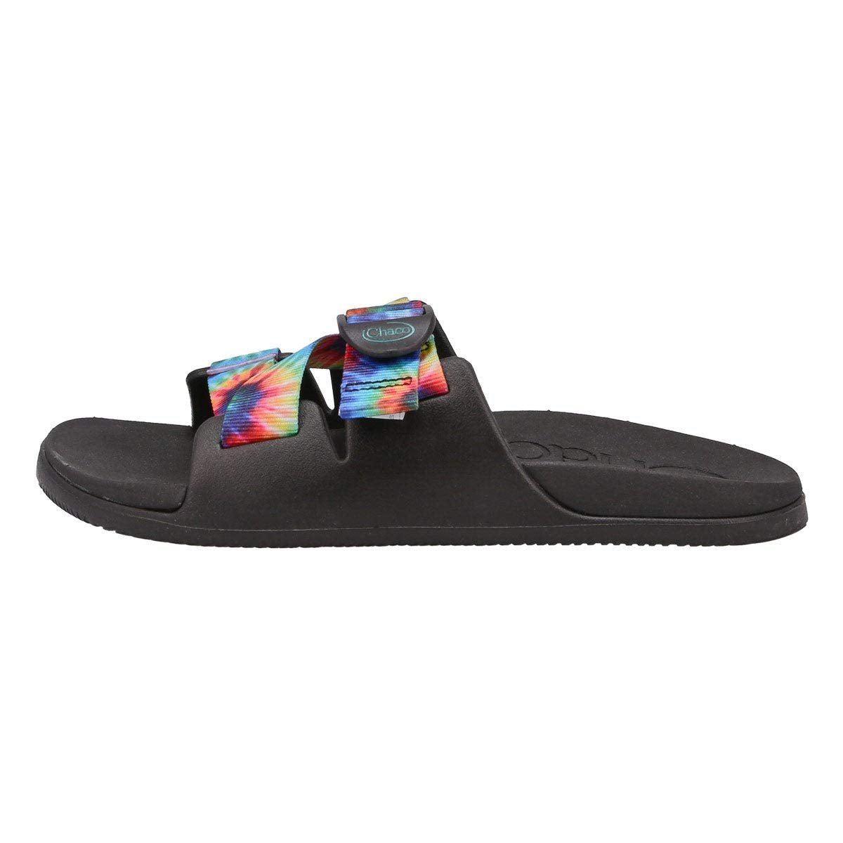 Chaco Chillos Slide - Men's Dark Tie Dye Shoe Deals Outlet