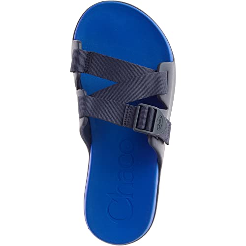 Chaco Chillos Slide - Men's Active Blue Shoe Deals Outlet