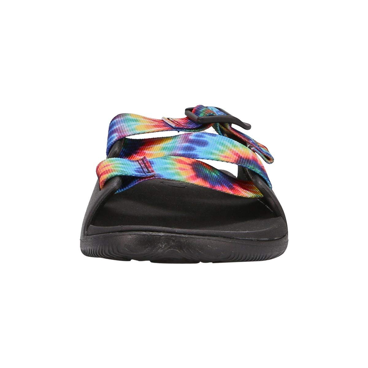 Chaco Chillos Slide - Men's Dark Tie Dye Shoe Deals Outlet