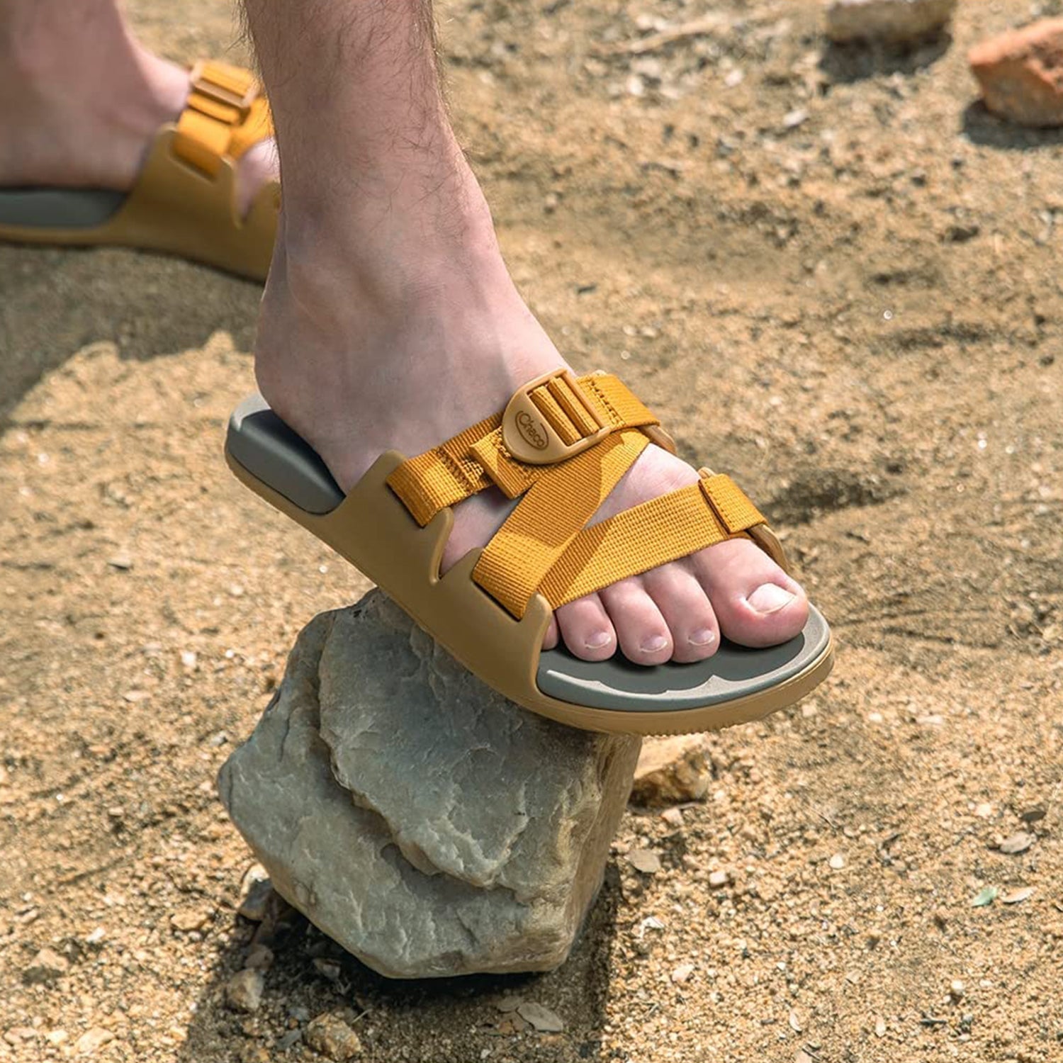 Chaco Chillos Slide - Men's Fossil Shoe Deals Outlet