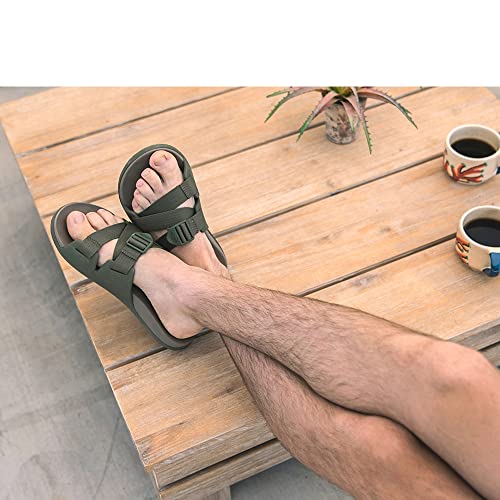 Chaco Chillos Slide - Men's Active Blue Shoe Deals Outlet